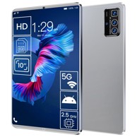 RTO Tablet, 10", 4 GB, 64 GB, Wi‑Fi, Bluetooth, Android, srebrna